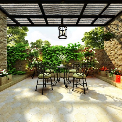 Shatex Outdoor Shade Cloth Block 90% Sun Shade for Pergola/Patio/Porch/Backyard/Garden/Greenhouse 6x12ft Coffee   